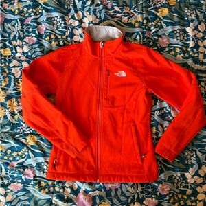The North Face women’s Bright Orange Apex Bionic Jacket- Size S